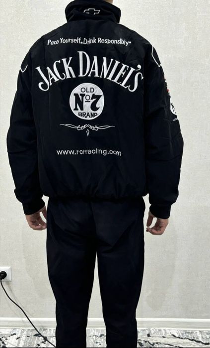 Осенний бомбер Jack Daniels
