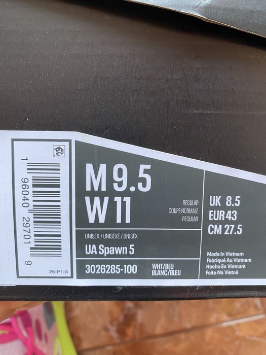 Маратонки Under Armour Spawn 5