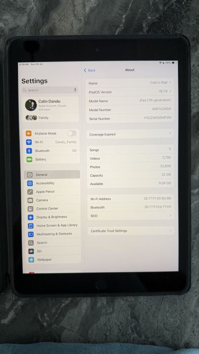 Apple iPad 7 (2019) – 32GB Wi-Fi