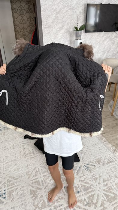 Детская норковая шуба