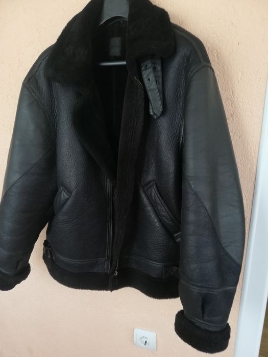 Geaca bărbati cu blana Aviator Mannace M