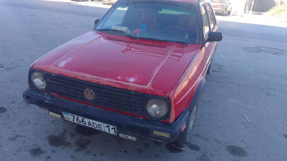 Машина гольф 2 красный