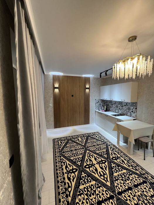 Кухня - студия после ремонта