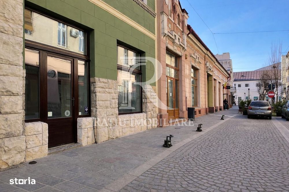 Spațiu comercial de inchiriat | Ultracentral | Zonă pietonală | Oradea