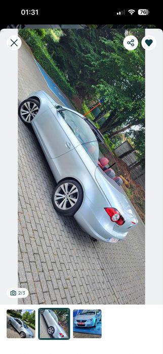 Dezmembrez dezmembrari volkswagen eos 2.0 TFSI BWA