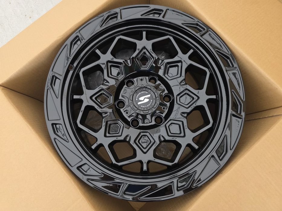 Jante de aliaj pentru toyota  land cruiser,ford  ranger marca silver line  pe 18 model Midland