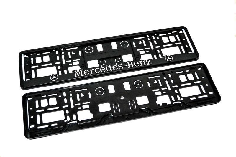 Рамки за регистрационен номер Mercedes 2 броя