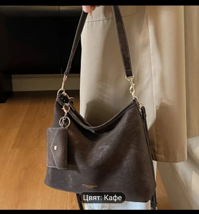 Нова кафява чанта