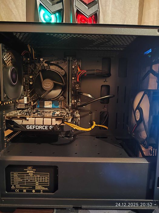 Геймърски i3 9100f, GTX 1650 4GB, RAM 16GB DDR4