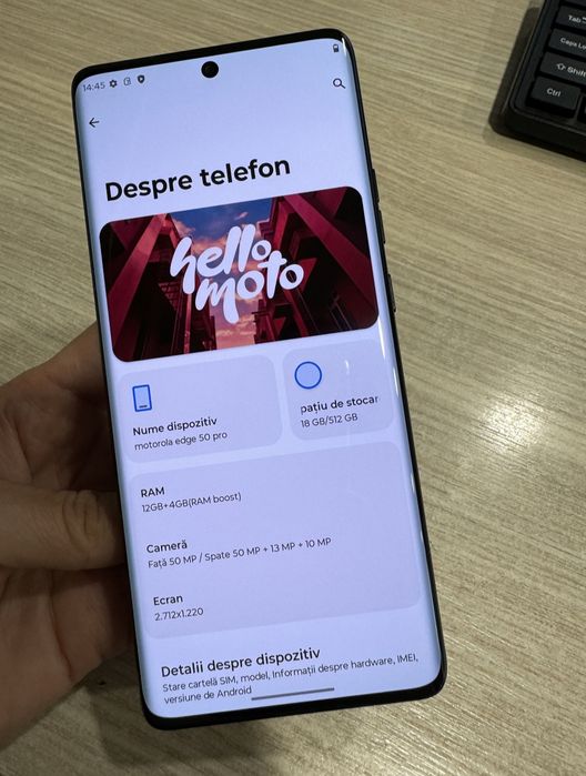 Full box Moto Edge 50 Pro