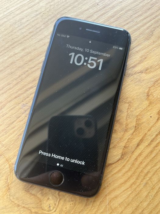 iPhone 8 Black 64GB, 100%