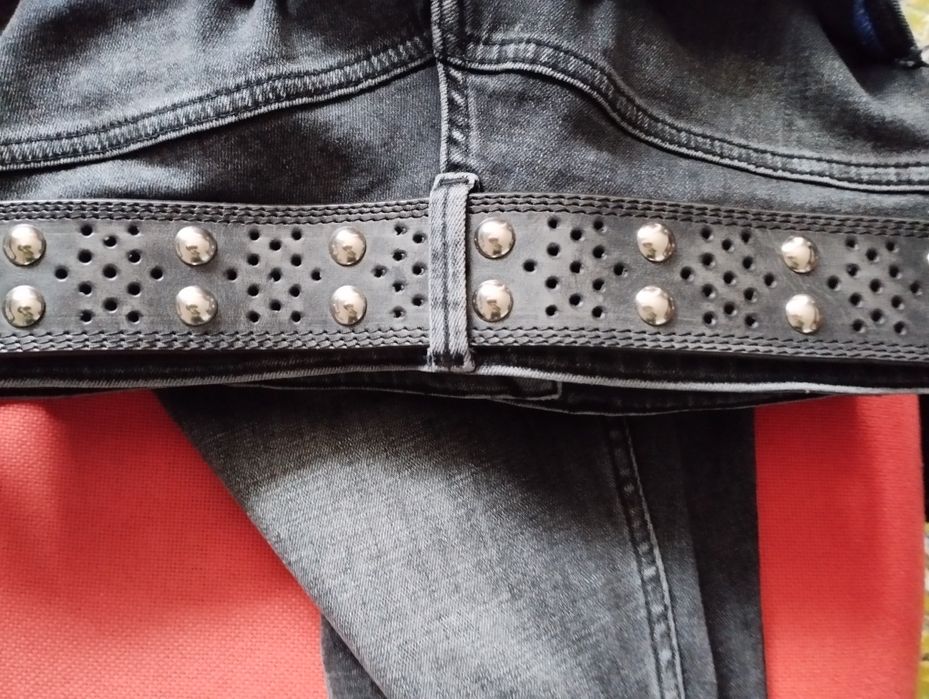 Ремень мужской. Цвет Антрацит.