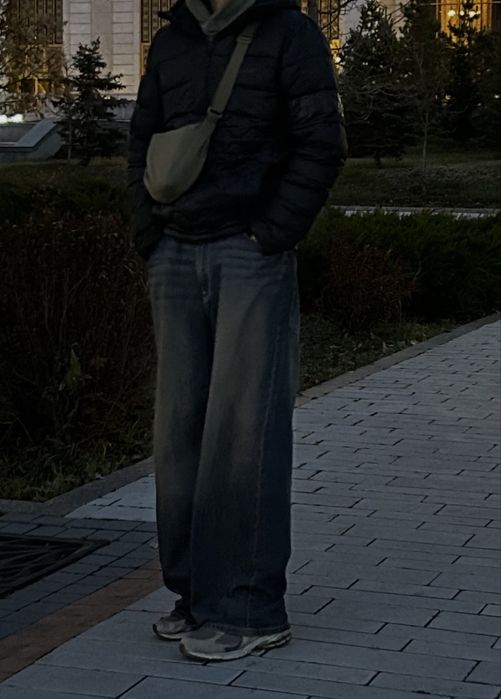 Джинсы baggy bershka