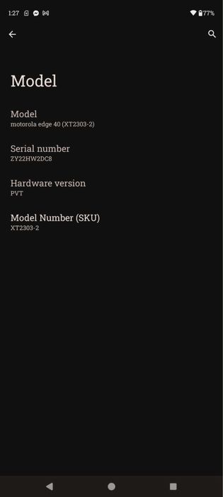 КАТО НОВ - Motorola Edge 40 5G 256GB, 8GB RAM, OLED 144Hz