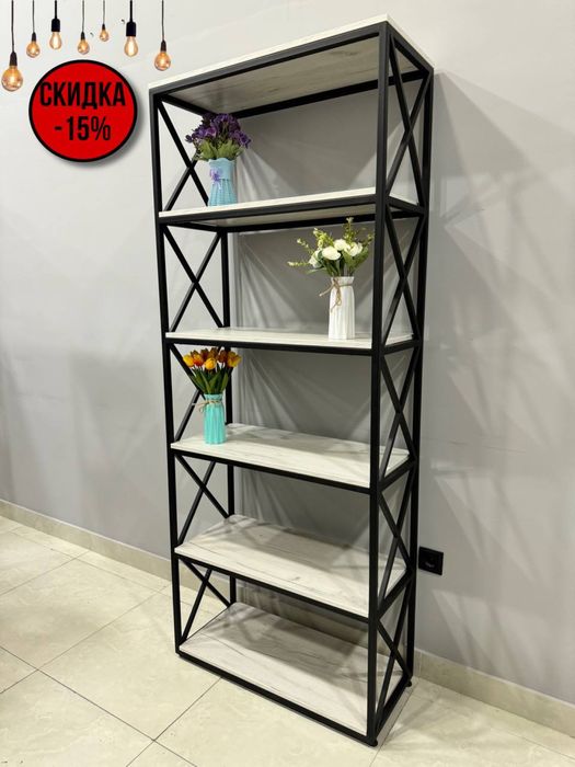 АКЦИЯ!! Стеллаж Modern/ zamonaviy stellaj. Лофт стелаж/ Stellaj loft