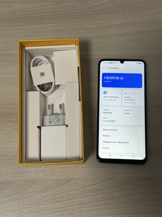 Realme note 60X 128ГБ Новый