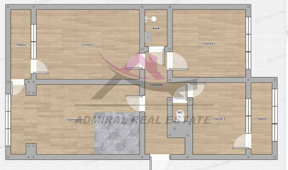 Продава се Четиристаен апартамент в Варна, Чайка - 79 кв.м за 1534 €/кв.м - Снимка #4