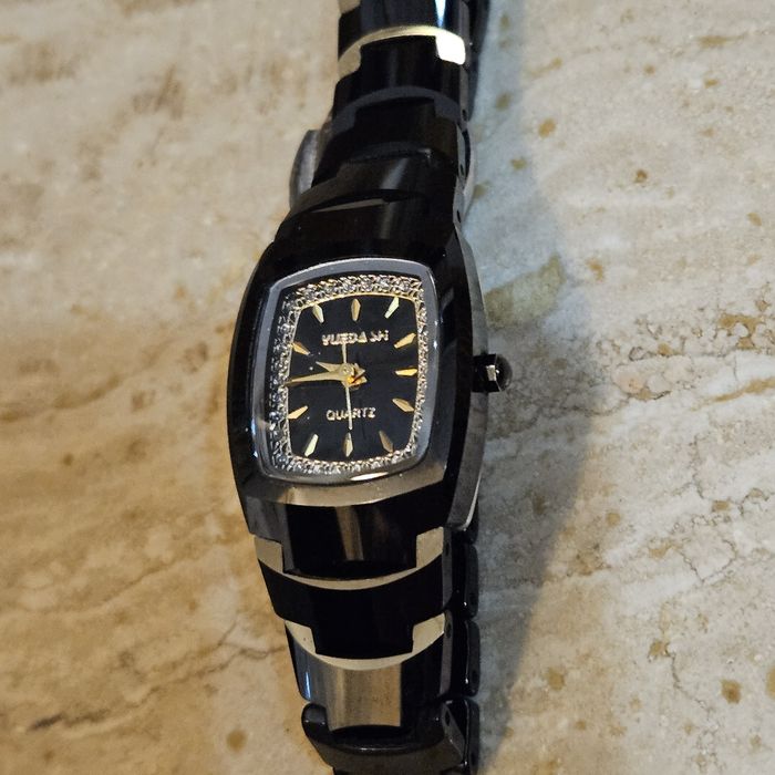 Ceas safir mic damă negru