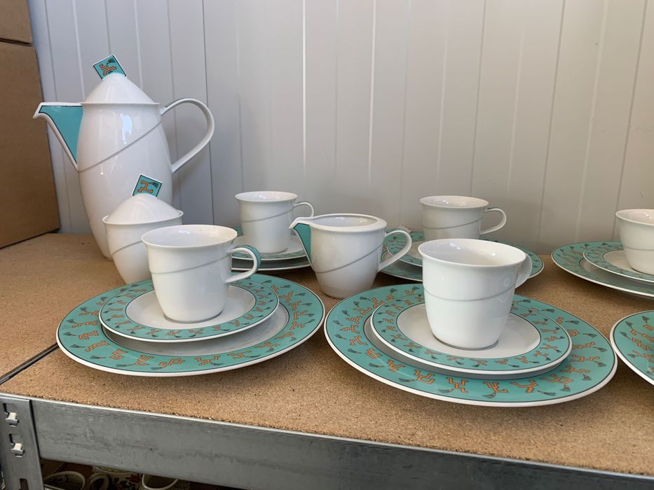 Rosenthal Дизайнерски порцеланов сервиз за кафе/чай