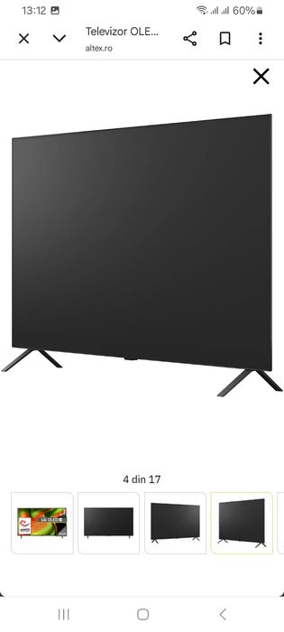 TV LG oled 4k hdr 139cm