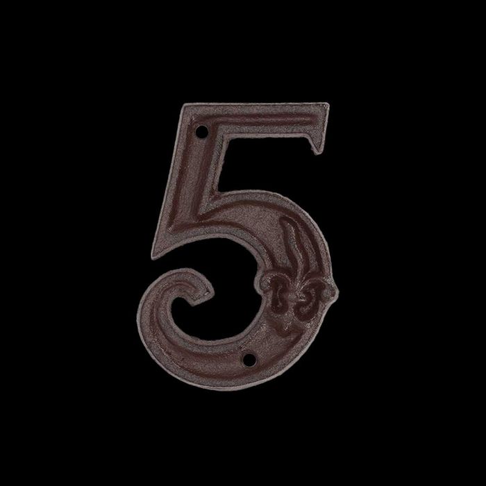 Чугунени цифри за врата