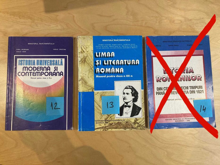 Diverse carti si manuale scolare/facultate (mate, info, fizica etc.)