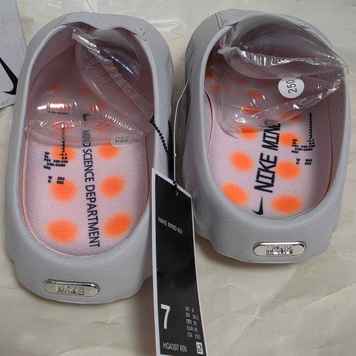 Papuci Nike Mind 001 Grey – noi, marimea 39 cu cutie
