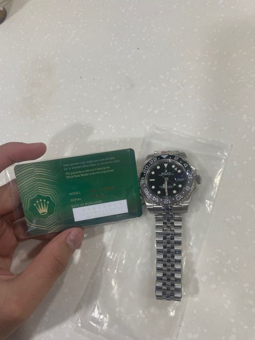 Rolex GMT-MASTER 2 “ Bruce Wayne “