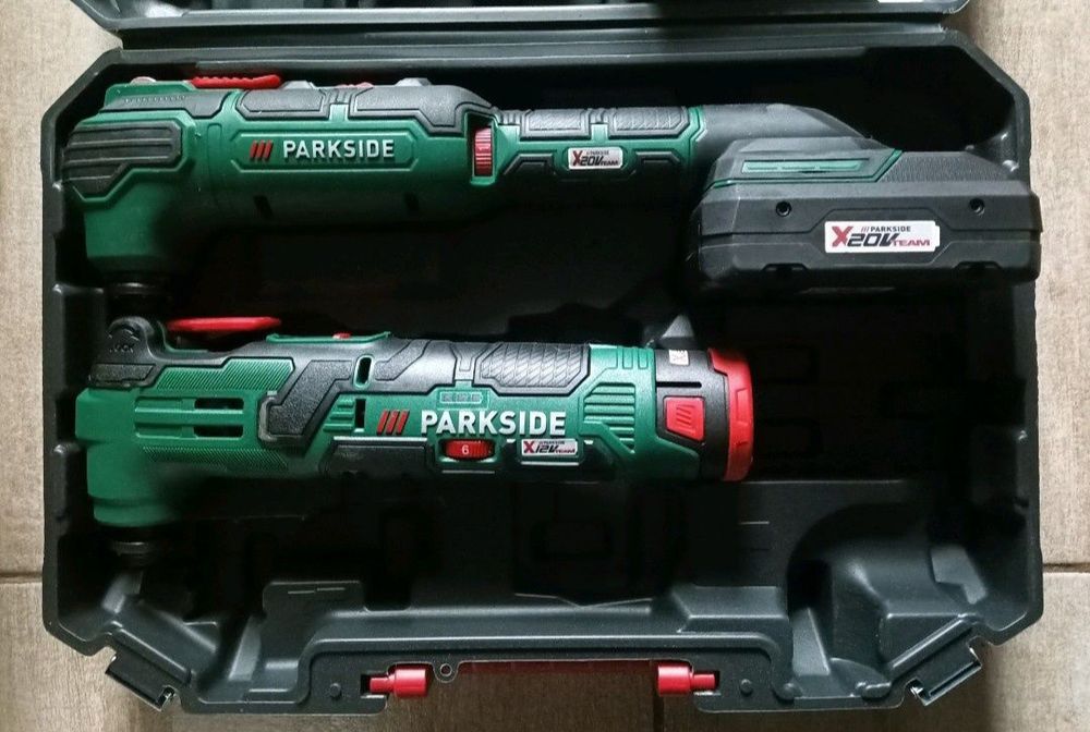 Parkside multifunctional 12V multi cutter tăietor oscilant slefuitor