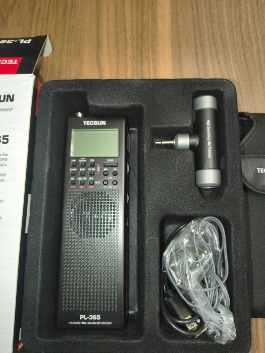 Tecsun PL-365 Преносимо Радио с SSB (Single Side Band еднолентова модулация)