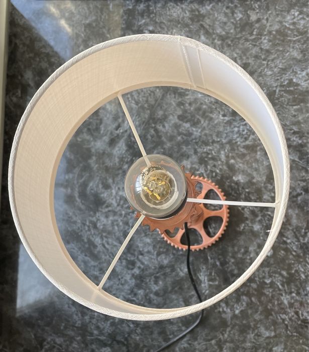 Арт лампа от автомобилни части / авто мебели ПОСЛЕДНА БРОЙКА