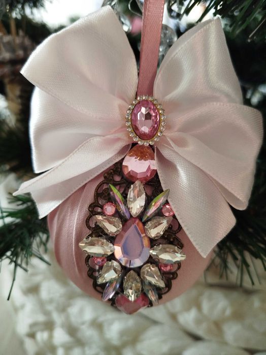 Ёлочные украшения ручной работы