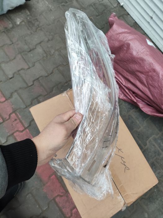 Стекло фара прадо 120