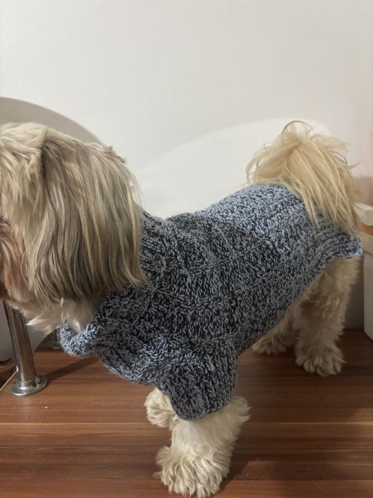 Haina pentru căței croșetate