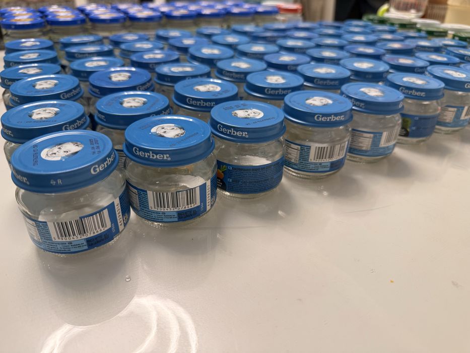 Банки из под пюре