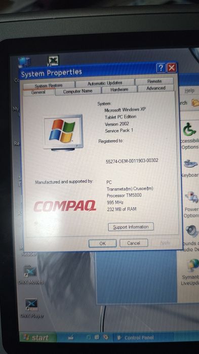 Laptop tableta HP Compaq TC1100