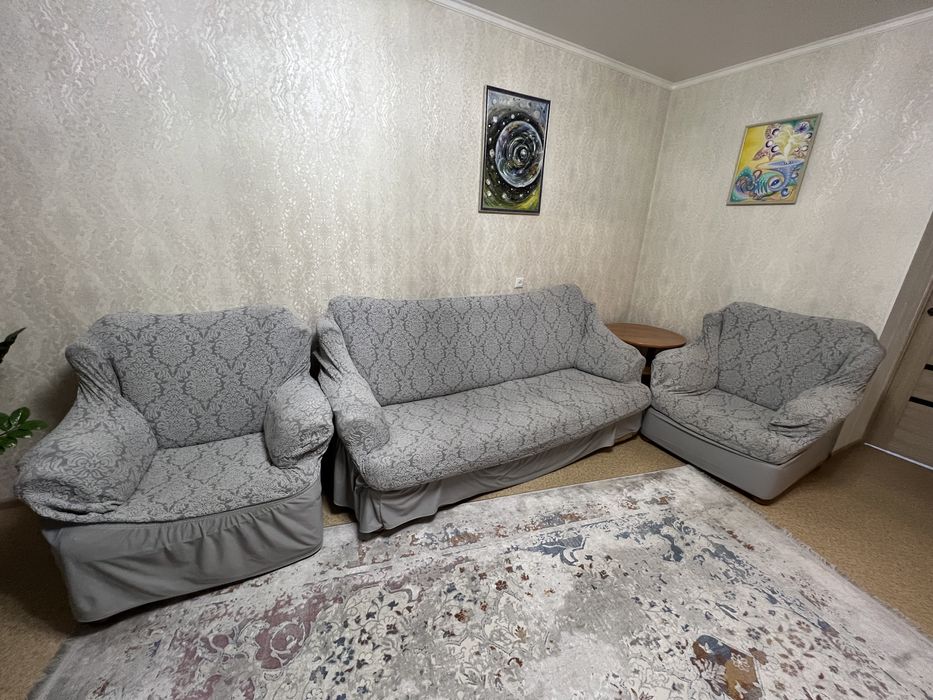 Диван, 2 кресла