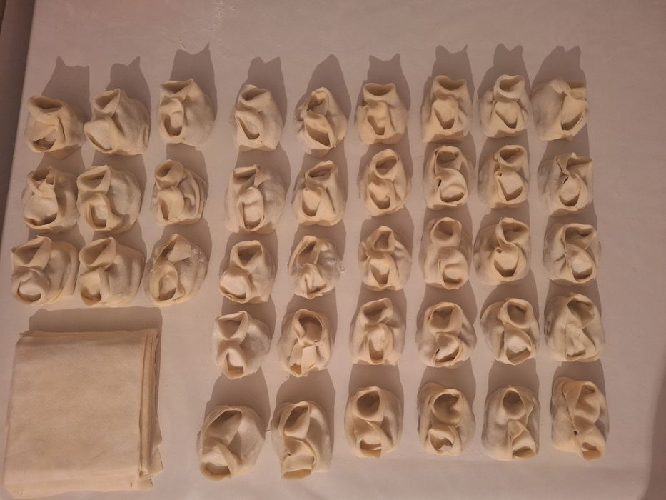 Полуфабрикаты, Домашние манты