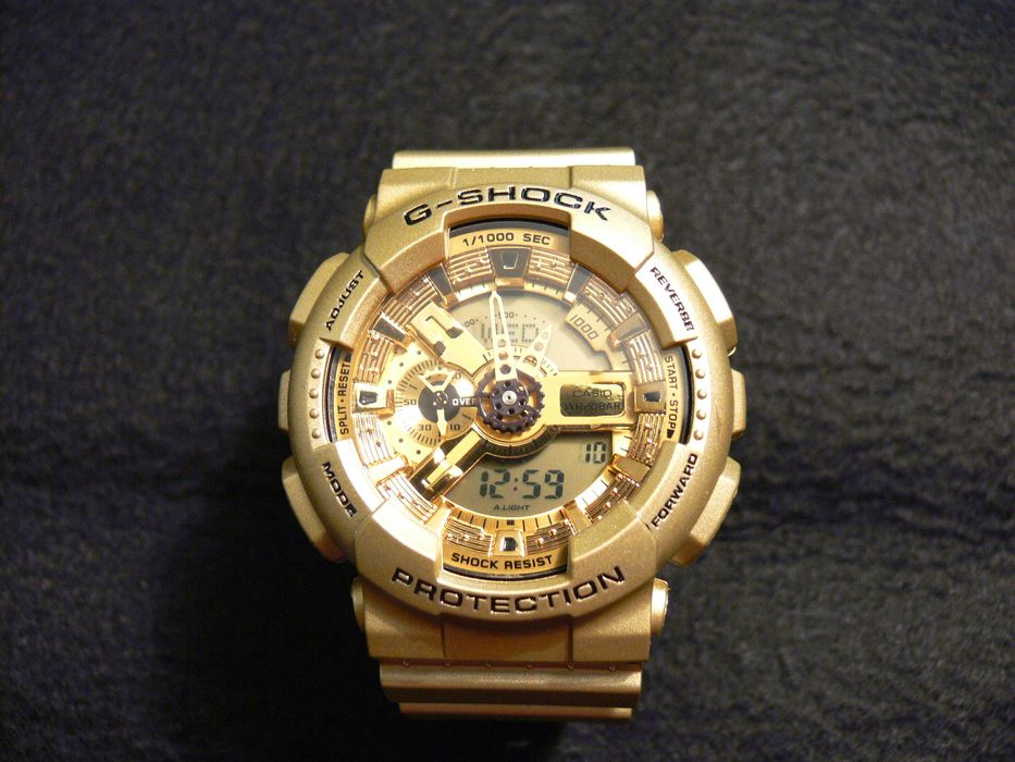 Ceas Sport Casio G-SHOCK GA-110 Gold-AURIU MAT NOU 2025 !! Superb