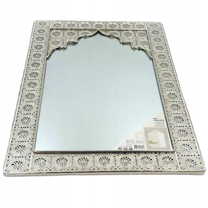 Метално стенно огледало в марокански стил