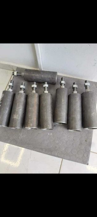 Транспортни ролки и гумени ленти,лагери редуктори