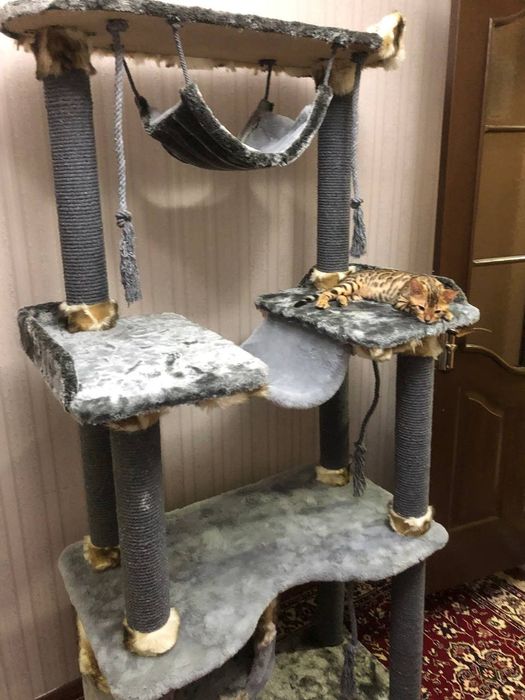 Дом когтеточка для кошек