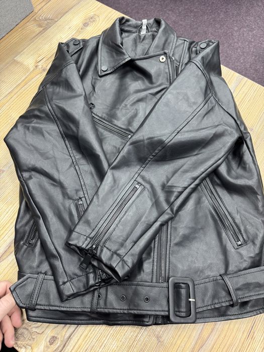 Geaca moderna piela (imitatie) marimea s/m