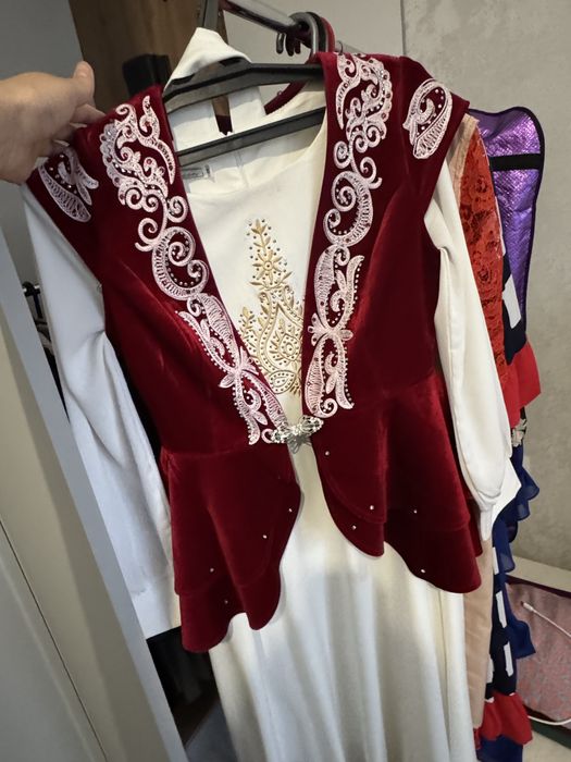 платье с желеткой