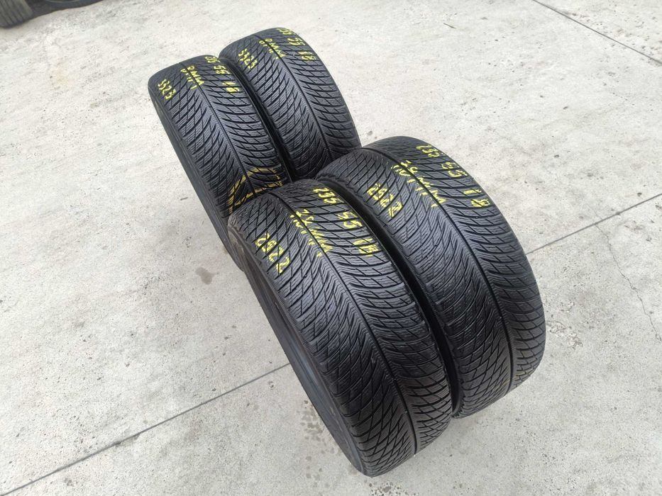 Set 4 anvelope iarna 235 55 18 michelin pilot alpin 5 suv 8 mm 2023