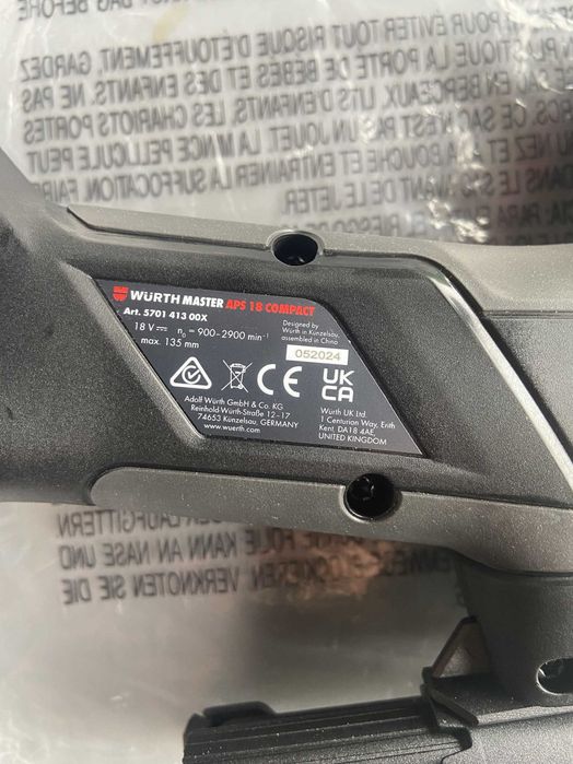 Wurth Ferăstrău vertical (pendular) fără fir APS 18 COMPACT M-CUBE