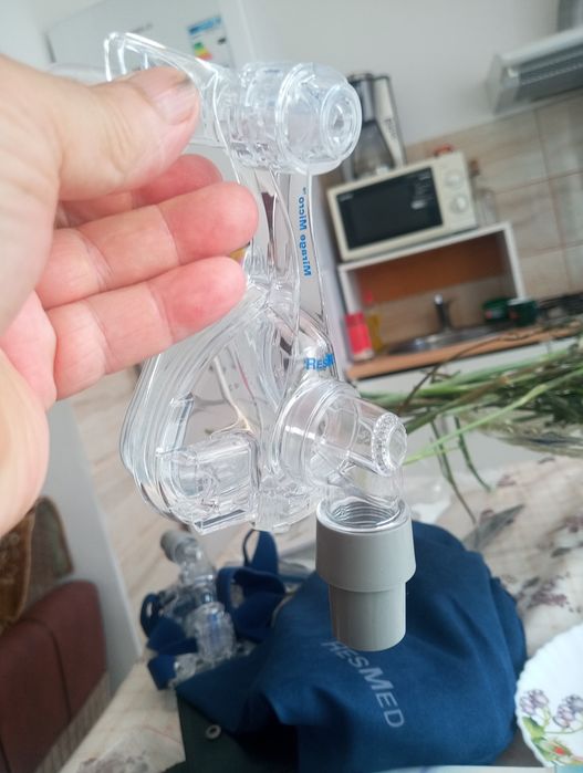Vând mască CPAP nazală și accesorii