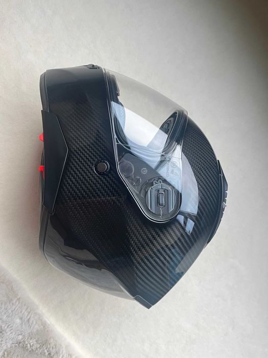 Най-висок клас карбонова каска Stealth размер M / L мото шлем
