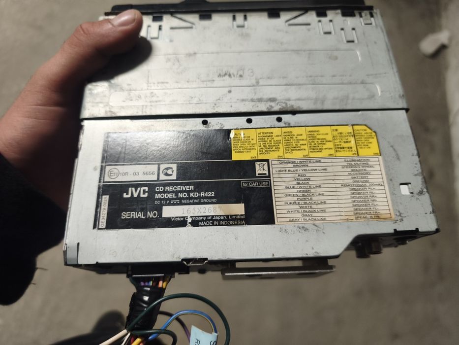 Cd player JVC  радио касетофон USB/AUX/DISC