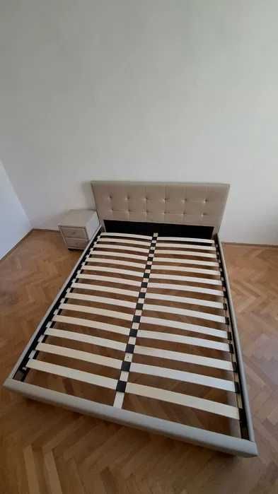 Set mobilier dormitor dulap haine, bibioteca, pat Ikea, comoda